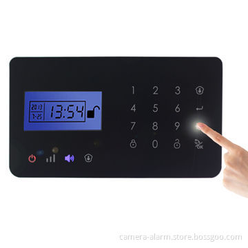 Touch Screen Wireless Alarm System G90 for Home Automation